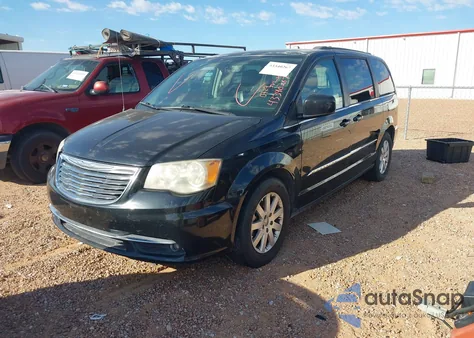2014 Chrysler Town & Country Touring из США, поврежденный, VIN 2C4RC1BG3ER207848